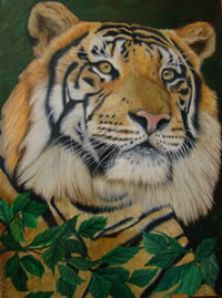 south african artist Pieter Goosen oil paintings