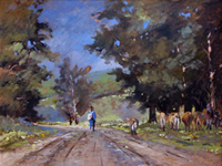 south african artist Louis Hiemstra paintings