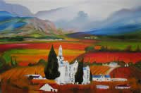 south african artist Francois Jooste paintings