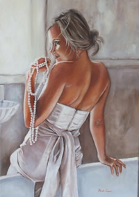 south african artist Anet Louw oil paintings