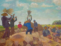 south african artist Aboo Mohamed paintings