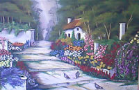 south african artist June Nell paintings