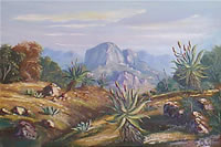 south african artist June Nell paintings