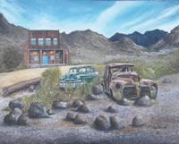 south african artist Johan Niemand paintings