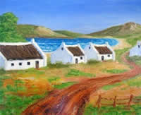 south african artist Dirk Rossouw paintings