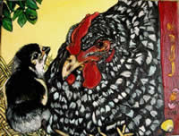 south african artist Marlene Safronovitz oil paintings