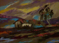 south african artist Andrew Sanan oil paintings