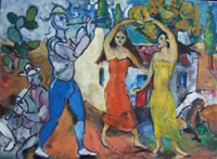 south african artist Fritz Schneekluth paintings