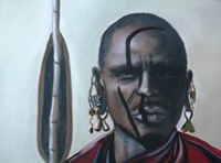 south african artist Kim Steinberg paintings