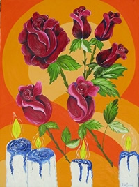 south african artist De Swift oil paintings