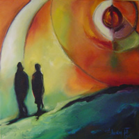 south african artist Sharon Till paintings