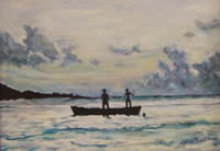 south african artist Marion van Raalte oil paintings