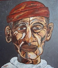 south african artist Rudie Van van Rensburg paintings