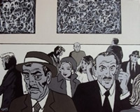 south african artist Rudie Van van Rensburg paintings