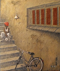 south african artist Marie Visser oil paintings