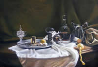 south african artist Riaan Wilman oil paintings