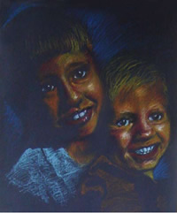 south african artist Christo Wolmarans oil paintings